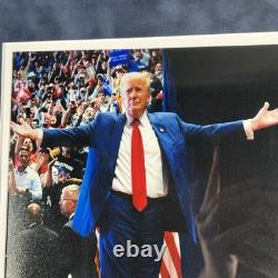 President Donald Trump Photo AUTOGRAPHED HAND SIGNED Framed 13x16 COA Hologram