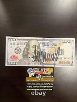 President Donald Trump Replica Prop Bill Auto Autograph Hand Signed With COA
