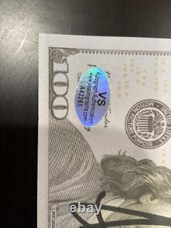 President Donald Trump Replica Prop Bill Auto Autograph Hand Signed With COA