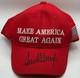 President Donald Trump Signed Maga Hat Autographed Cap And Coa