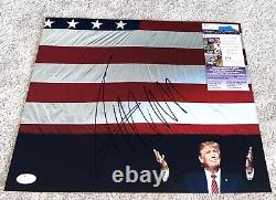 President Donald Trump Signed 11x14 Photo United States 2024 America Maga A Jsa