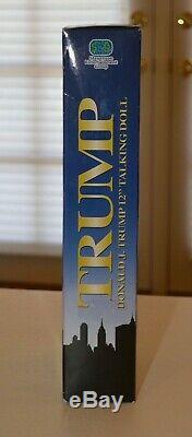 President Donald Trump Signed 12 Talking Doll in Box THE APPRENTICE Autographed