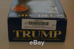 President Donald Trump Signed 12 Talking Doll in Box THE APPRENTICE Autographed