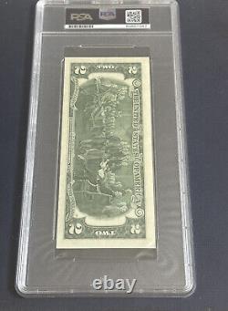 President Donald Trump Signed $2 Dollar Bill Vintage Psa 10 Gem Mint 10 Auto