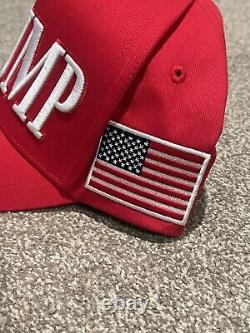 President Donald Trump Signed 45 47 Official Campaign Hat Maga Auto Jsa Coa