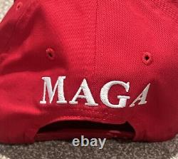 President Donald Trump Signed 45 47 Official Campaign Hat Maga Auto Jsa Coa