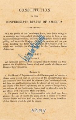 President Donald Trump Signed 6x9 Constitution Page Document PSA PSA/DNA LOA