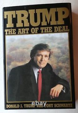 President Donald Trump Signed Art of The Deal Autographed Auto Election Edition