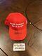 President Donald Trump Signed Autograph Hat W Coa Make America Great Again Maga