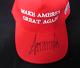 President Donald Trump Signed Autograph Hat W Coa Make America Great Again Maga