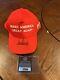 President Donald Trump Signed Autograph Hat W Coa Make America Great Again Maga