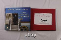 President Donald Trump Signed Autograph Our Journey Together Book & Shipping Box