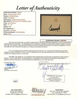 President Donald Trump Signed Autograph Save America Book MAGA 45/47 JSA COA
