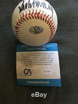 President Donald Trump Signed Autographed Auto Official Baseball With COA POTUS