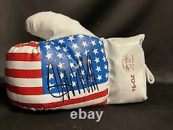 President Donald Trump Signed Autographed Boxing Glove