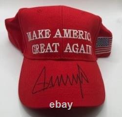President Donald Trump Signed Autographed MAGA Hat with COA