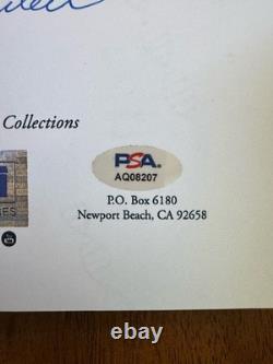 President Donald Trump Signed Autographed Major League Baseball Ball PSA LOA