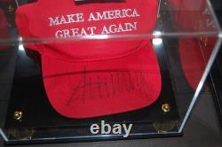 President Donald Trump Signed Autographed Make America Great Again Hats Coa