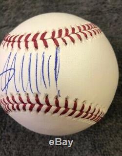 President Donald Trump Signed Autographed Omlb Baseball Coa