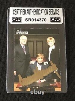 President Donald Trump Signed Autographed The Apprentice Card Cas Authentic