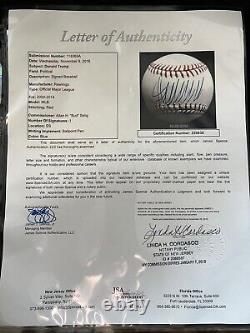 President Donald Trump Signed Baseball 45th President Of The United States Jsa