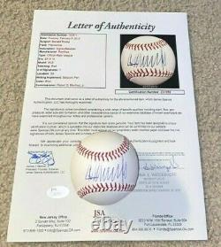 President Donald Trump Signed Baseball Make American Great Again 2024 Jsa Psa