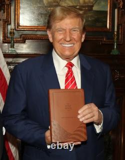 President Donald Trump Signed Bible God Bless the USA Official Limited Edition