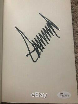 President Donald Trump Signed Book Autograph Maga 100% Real Jsa Full Letter Coa