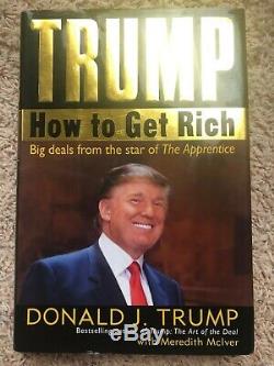 President Donald Trump Signed Book Autograph Maga 100% Real Jsa Full Letter Coa