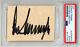 President Donald Trump Signed Book Cut President Autographed Maga Potus Psa/dna