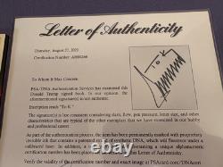 President Donald Trump Signed Book How To Get Rich Psa Dna Coa Loa Autograph