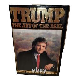 President Donald Trump Signed Book The Art Of The Deal COA included