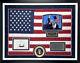 President Donald Trump Signed Bookplate Framed Assassination Attempt Photo Psa