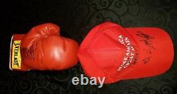 President Donald Trump Signed Boxing Glove Stormy Daniels Signed Maga Hat
