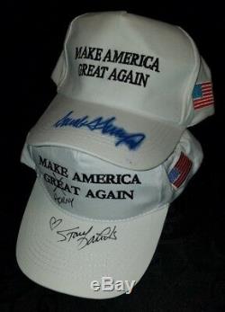 President Donald Trump Signed Campaign Hat Stormy Daniels Signed Maga Hat