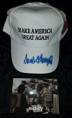 President Donald Trump Signed Campaign Hat Stormy Daniels Signed Maga Hat