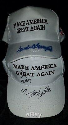 President Donald Trump Signed Campaign Hat Stormy Daniels Signed Maga Hat