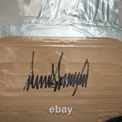 President Donald Trump Signed Campaign Poster COA
