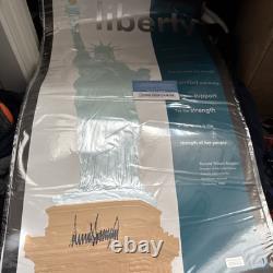 President Donald Trump Signed Campaign Poster COA