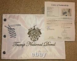 President Donald Trump Signed Doral Golf Flag Make America Great Potus Jsa