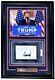 President Donald Trump Signed Framed Book Insert With 11x14 Vote 2024 Photo Psa