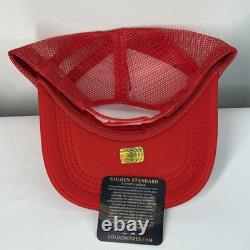 President Donald Trump Signed MAGA Hat 45-47 Flag Autographed COA Hologram