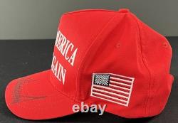 President Donald Trump Signed MAGA Hat, Full Name. Make America Great Again. JSA