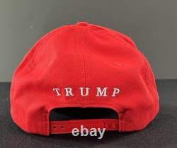 President Donald Trump Signed MAGA Hat, Full Name. Make America Great Again. JSA
