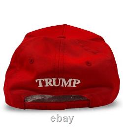 President Donald Trump Signed MAGA Hat, Full Name. Make America Great Again. JSA