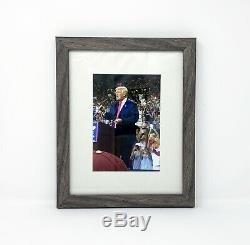 President Donald Trump Signed MAGA Rally Campaign Poster Authentic & Certified