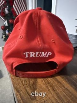 President Donald Trump Signed Maga Hat Official Cali-fame
