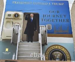 President Donald Trump Signed Our Journey Together Gold Trump Store Winning Team
