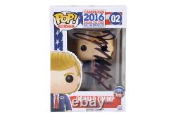 President Donald Trump Signed Road to the White House Funko Pop PSA DNA COA RARE