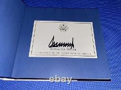 President Donald Trump Signed Save America Hardcover New Book COA In Hand Look